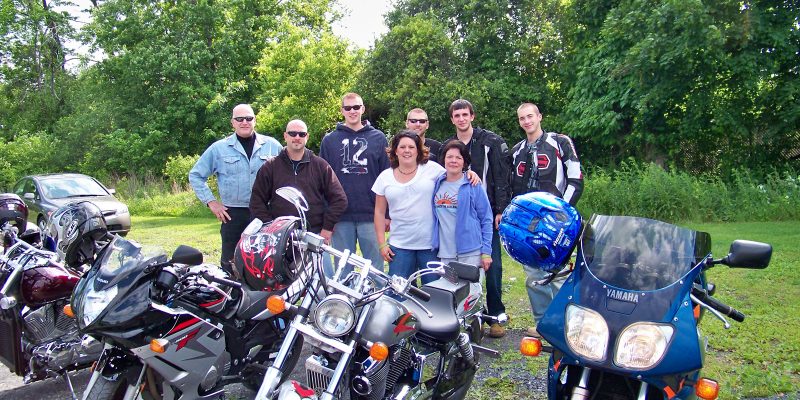 Motorcycles for Suicide Awareness