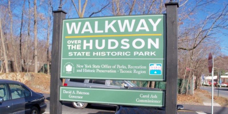 Walkway Over the Hudson Sign