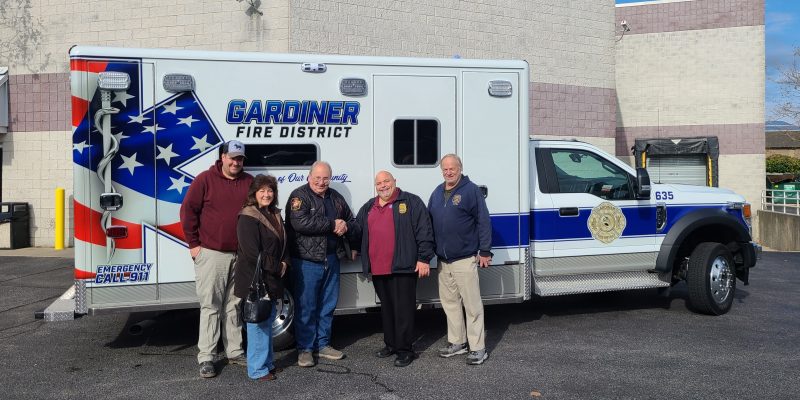 Gardiner Fire and Rescue New Ambulance