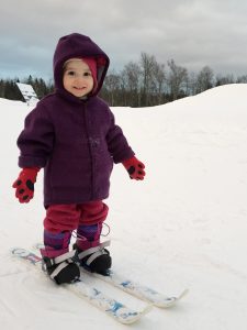Child Skiing